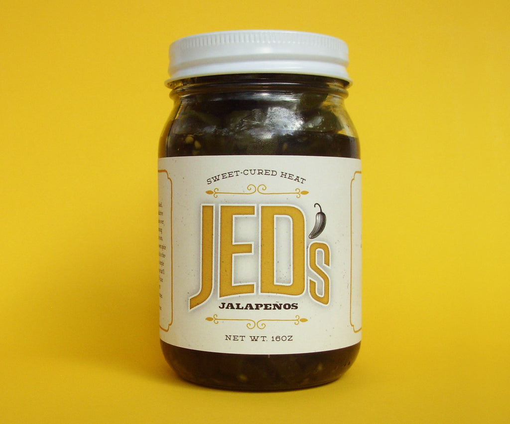 JED's Sweet-Cured Jalapenos (16 oz)
